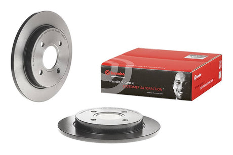 Product of Brembo 08493121C02 Solid 1 Piece Brake Rotor 