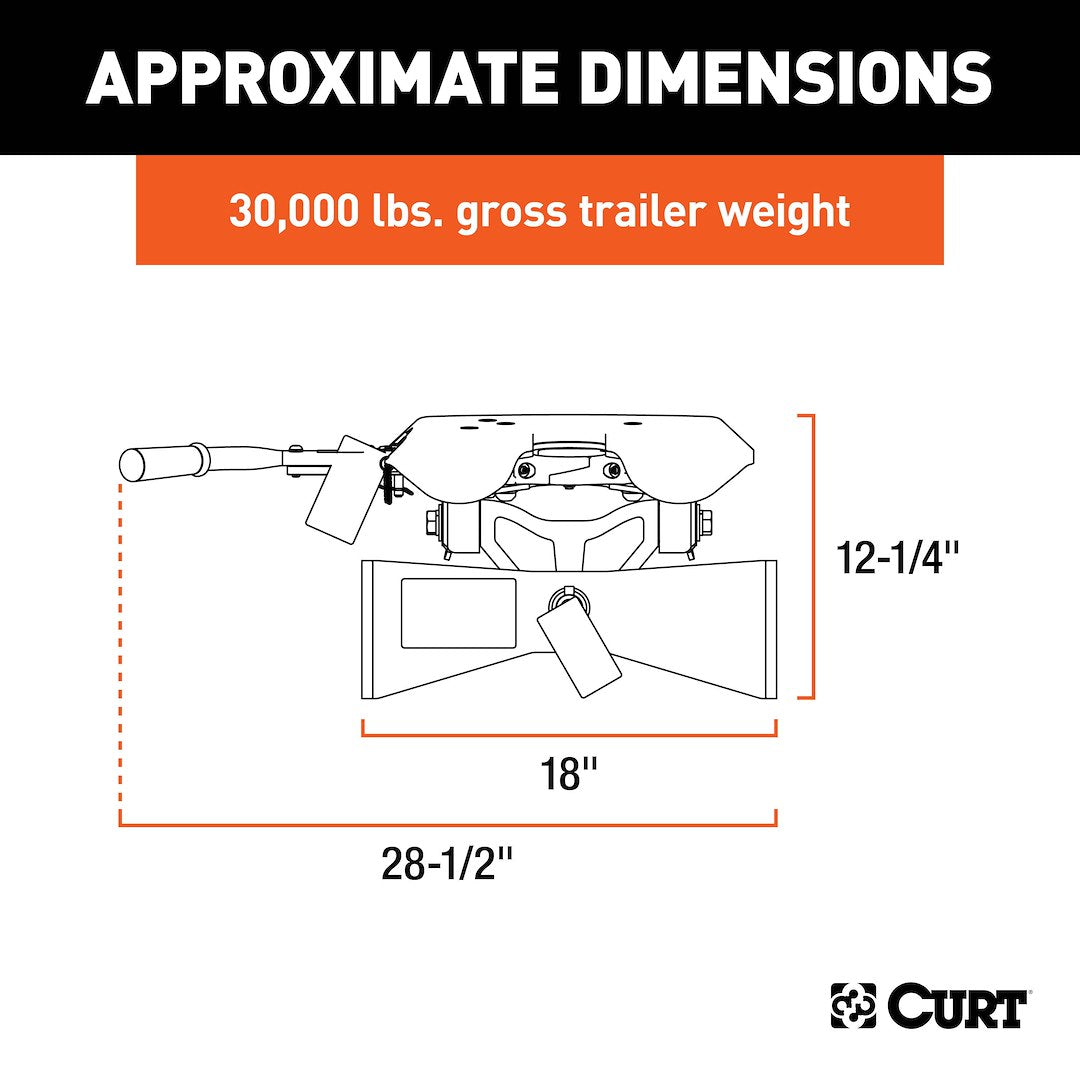Curt 16590 Fifth Wheel Trailer Hitch Head||16590_3008x1990_Ca.Jpg||86||c9316590||1679264