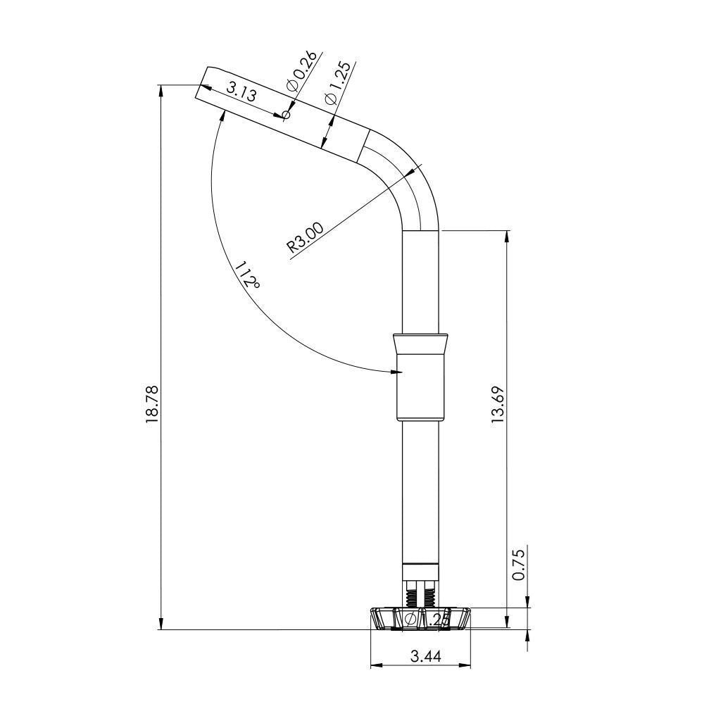 Taco T10-3000-5 Boat Sunshade Mount||t10-3000-5_2.Jpeg||87||t9at1030005||1063775