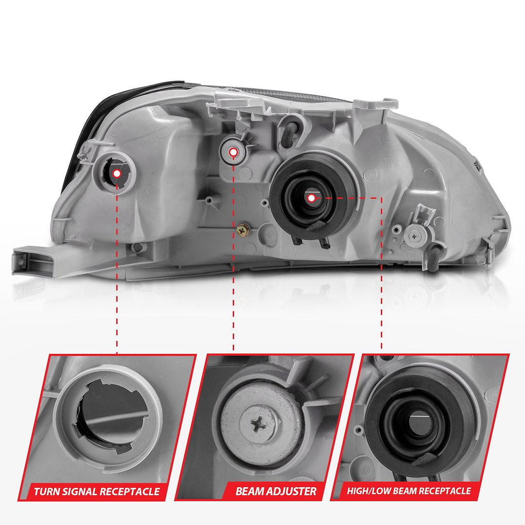 Product of Anzo Usa 121070 Headlight Assembly