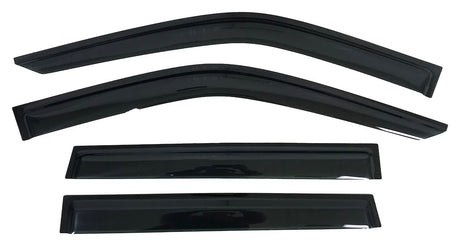 Product of TrailFX 4812H TFX 4-PC Window Vents Outside Channel Rainguard 