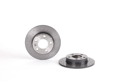 Product of Brembo 0871651XC02 Xtra Solid Cross Drilled 1 Piece Brake Rotor 