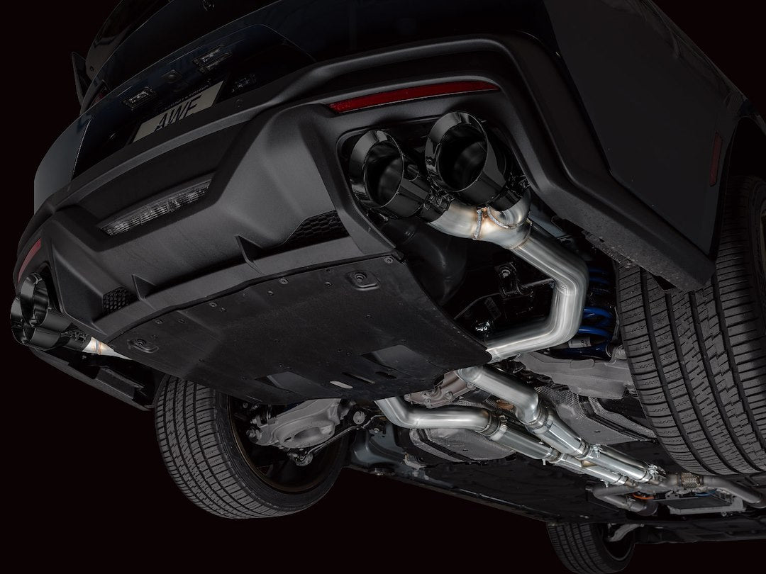 Product of AWE Tuning 3020-43375 Track Edition Cat-Back System Dual Exhaust System Kit 