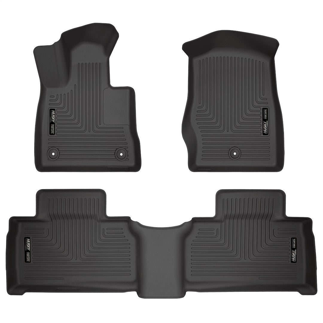 Product of Husky Liner WeatherBeater™ 99321 Black Thermoplastic Polyolefin (TPO) Floor Liner 