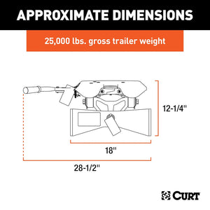 Curt 16580 Fifth Wheel Trailer Hitch Head||16580_3008x1990_Ca.Jpg||95||c9316580||1064086