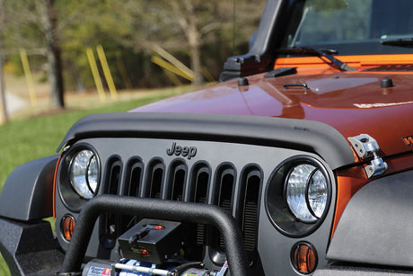 Product of Rugged Ridge 11348.02 Bug Deflector Low Raised Mount Bug Shield 