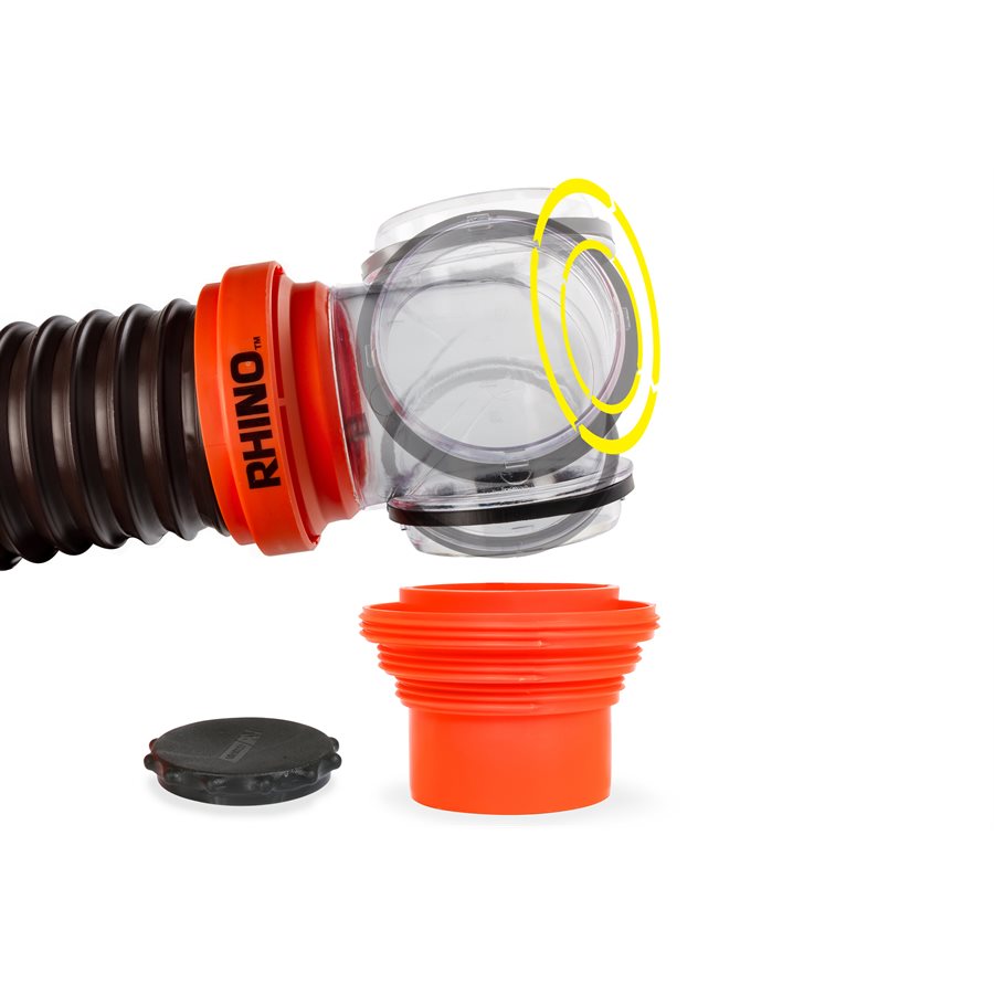 Product of Camco 39761 15 Feet Black Sewer Hose Yes 