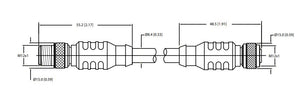Product of Maretron Dm-Db1-Df-02.0 Double Ended Cord Set