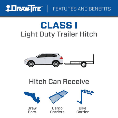 Product of Draw-Tite 24983 Class I Trailer Hitch Rear w/ 1-1/4 Inch Receiver 