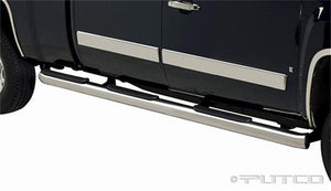 Product of Putco 45160 Polished Round Nerf Bar - Truck Wheel To Wheel 