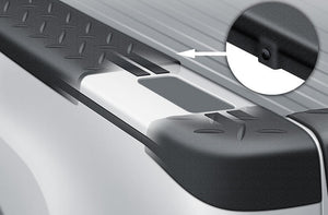 Product of Bushwacker 49501 Black Matte Textured Inside And Top Of Rail Bed Side Rail Protector 