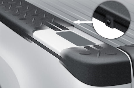 Product of Bushwacker 49501 Black Matte Textured Inside And Top Of Rail Bed Side Rail Protector 