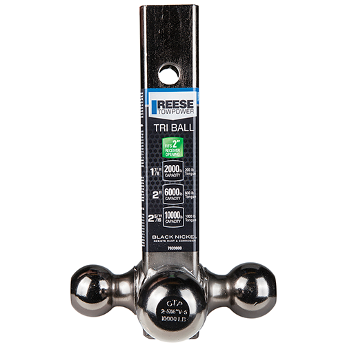 Product of Reese 7039800 2 Inch Receiver Trailer Hitch Ball Mount 