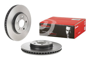 Product of Brembo 09A40211C02 Vented 1 Piece Brake Rotor 