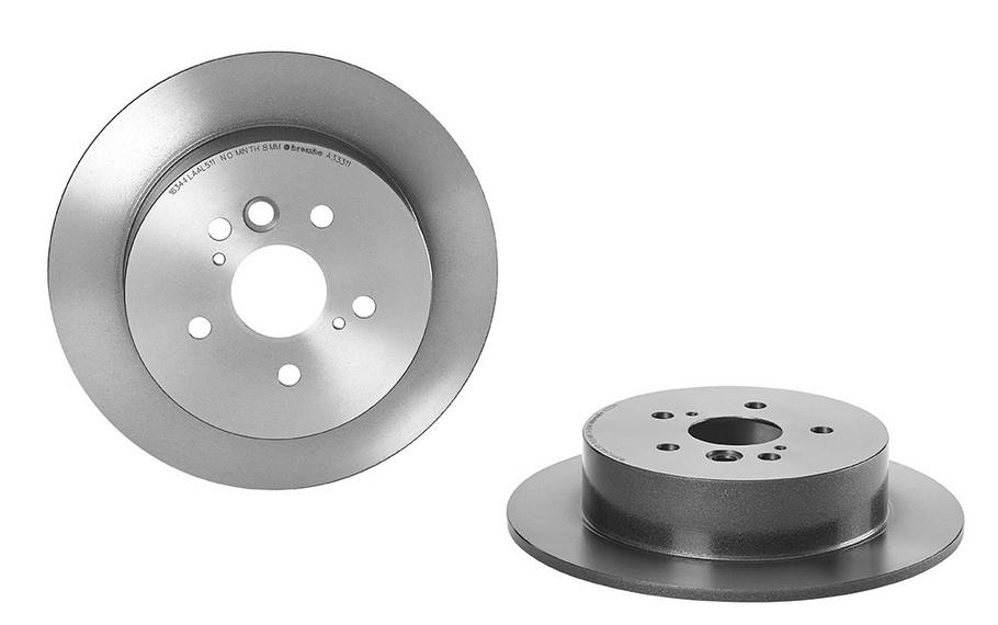 Product of Brembo 08A33311C02 Solid 1 Piece Brake Rotor 