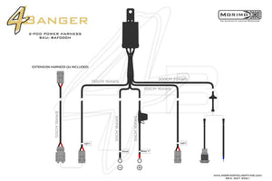 Morimoto Baf000h Driving/ Fog Light Wiring Harness||baf000h_6.Jpg||91||mrmbaf000h||2257104
