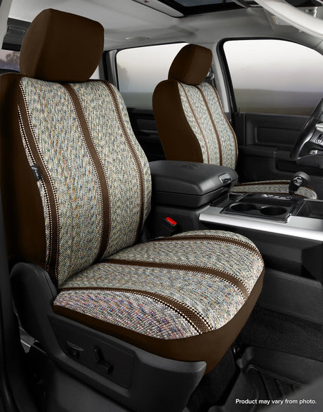 Product of Fia TR47-71 BROWN Wrangler Brown Saddleblanket Seat Cover 