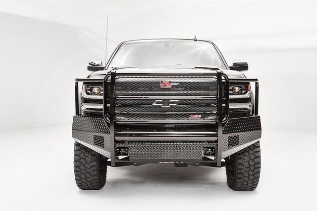 Product of Fab Fours CS16-K3860-1 Black Steel Steel Powder Coated Bumper 