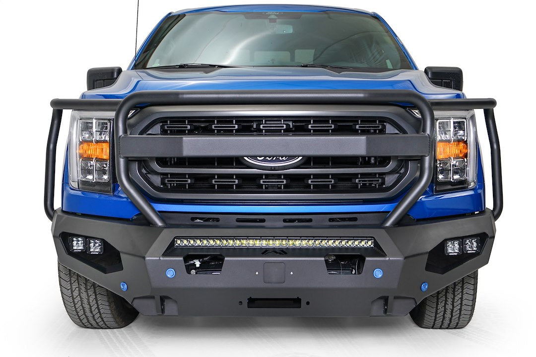 Product of Fab Fours FF21-X4750-1 Matrix Series Steel Powder Coated Bumper 