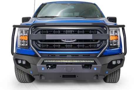 Product of Fab Fours FF21-X4750-1 Matrix Series Steel Powder Coated Bumper 
