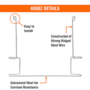 Buyers Products 405bz Mud Flap Anti-Sail Bracket||405bz_10.Jpg||95||b83405bz||1683094