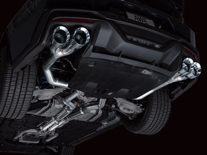 Product of AWE Tuning 3020-42375 Track Edition Cat-Back System Dual Exhaust System Kit 