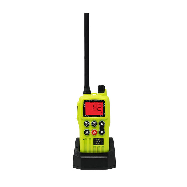 Acr Electronics 4587 Vhf Radio||acr-Sr303-Marine-Vhf-Front-On-Charger.Jpg||85||acr4587||2343774