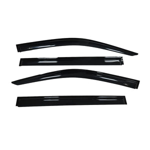 Product of TrailFX 4427H TFX 4-PC Window Vents Outside Channel Rainguard 