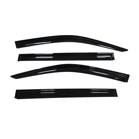 Product of TrailFX 4427H TFX 4-PC Window Vents Outside Channel Rainguard 