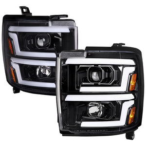 Spec-D Tuning 2lhp-Siv1525bk-Sq-Tm Headlight Assembly||||85||sdt1525bksqtm||1918771