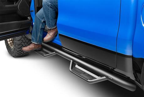 Product of N-Fab HPD1584CC-TX Podium Nerf Bar With Drop Down Steps 