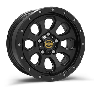 Product of Warn 17x8.5 Black Wheel - 5x5.00 Bolt Pattern 
