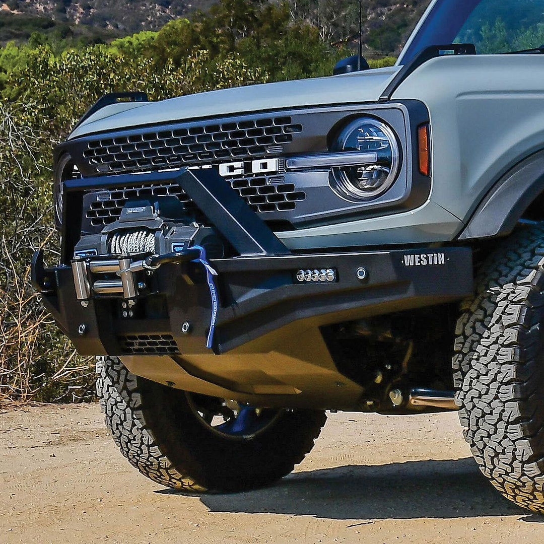 Product of Westin Automotive 59-741255 Bull Bar  with skid plate 