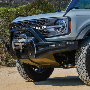 Product of Westin Automotive 59-741255 Bull Bar  with skid plate 