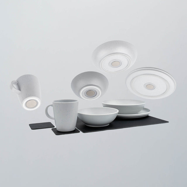 Silwy Magnetic Sybr-Kgs-11-W Dish Set||sybr-Kgs-11-W.Jpg||85||swyybrkgs11w||1745472