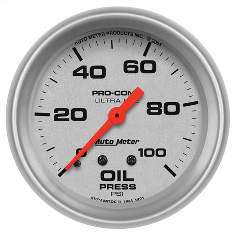 Autometer 4421 Gauge Oil Pressure||4421.Jpg||85||a484421||1212915