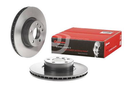 Product of Brembo 09B57011C02 Vented 1 Piece Brake Rotor 