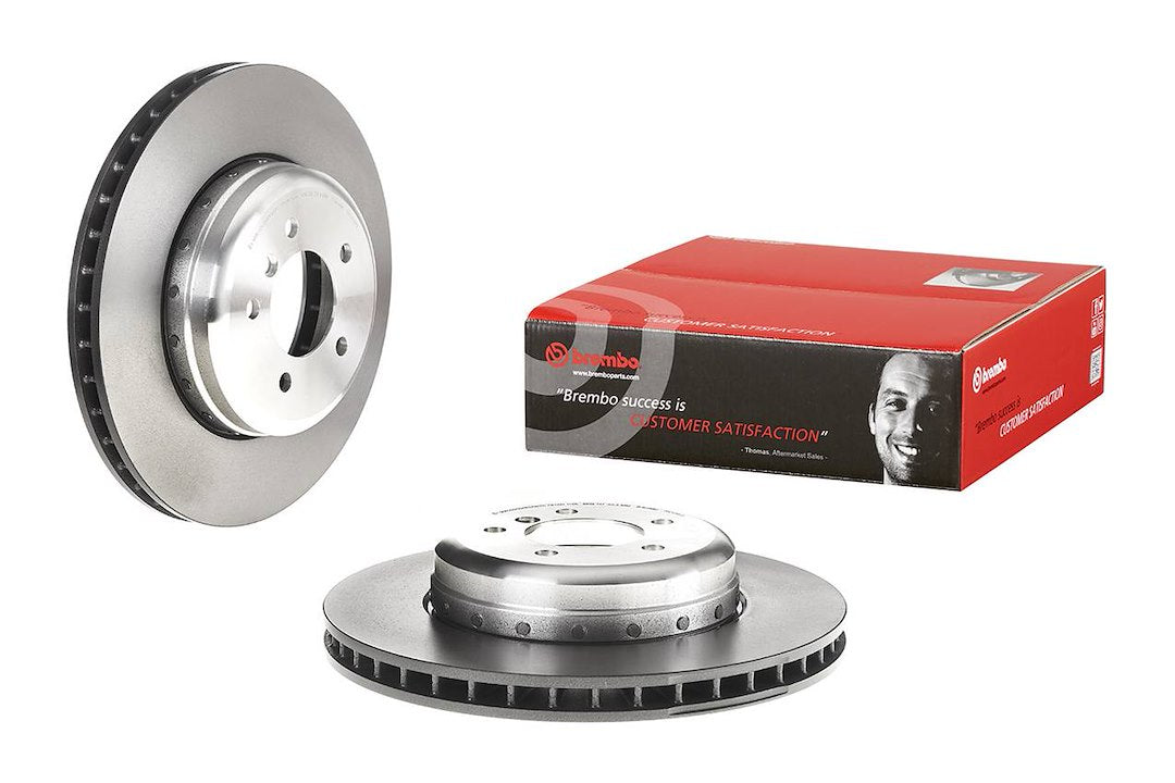 Product of Brembo 09C41913C02 Vented 1 Piece Brake Rotor 
