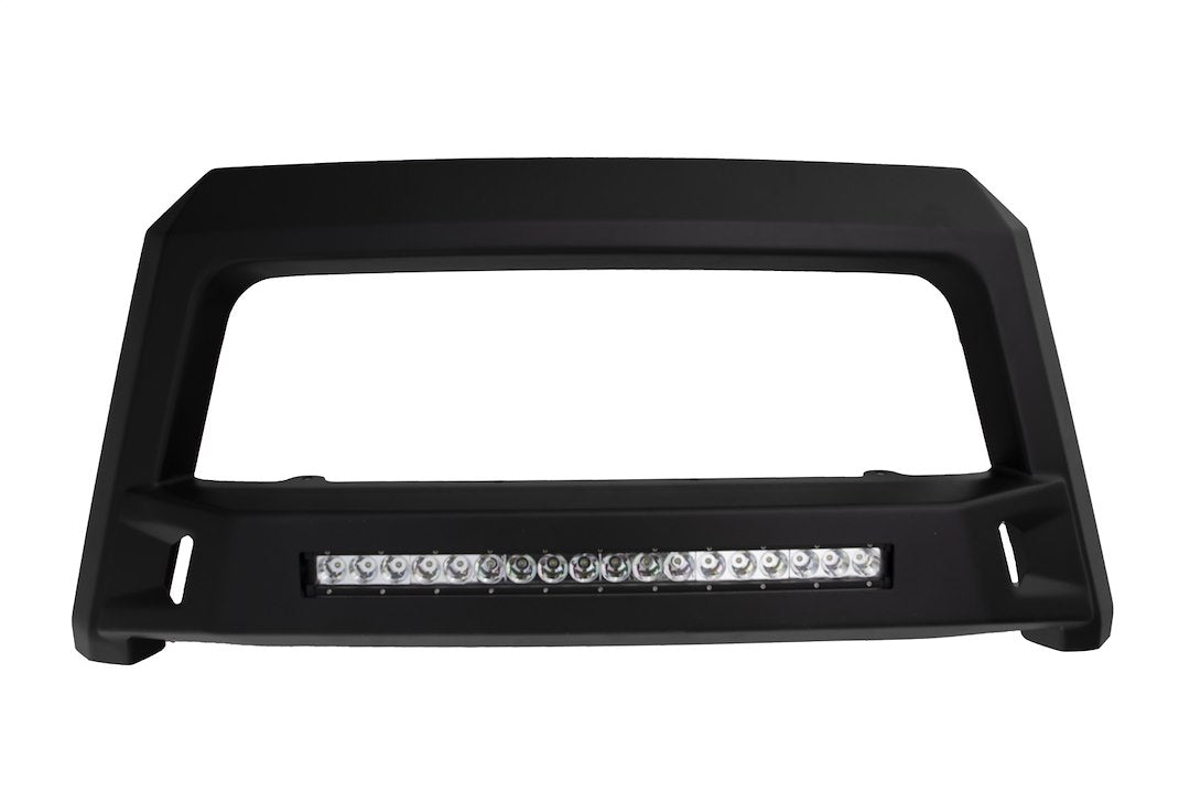 Product of Lund International 86521210 Bull Bar Black Matte Textured Powder Coated 3-1/2 Inch No with skid plate 