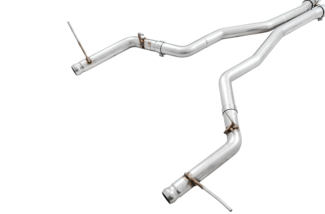 Product of AWE Tuning 3020-31023 Track Edition Cat-Back System Dual Exhaust System Kit 