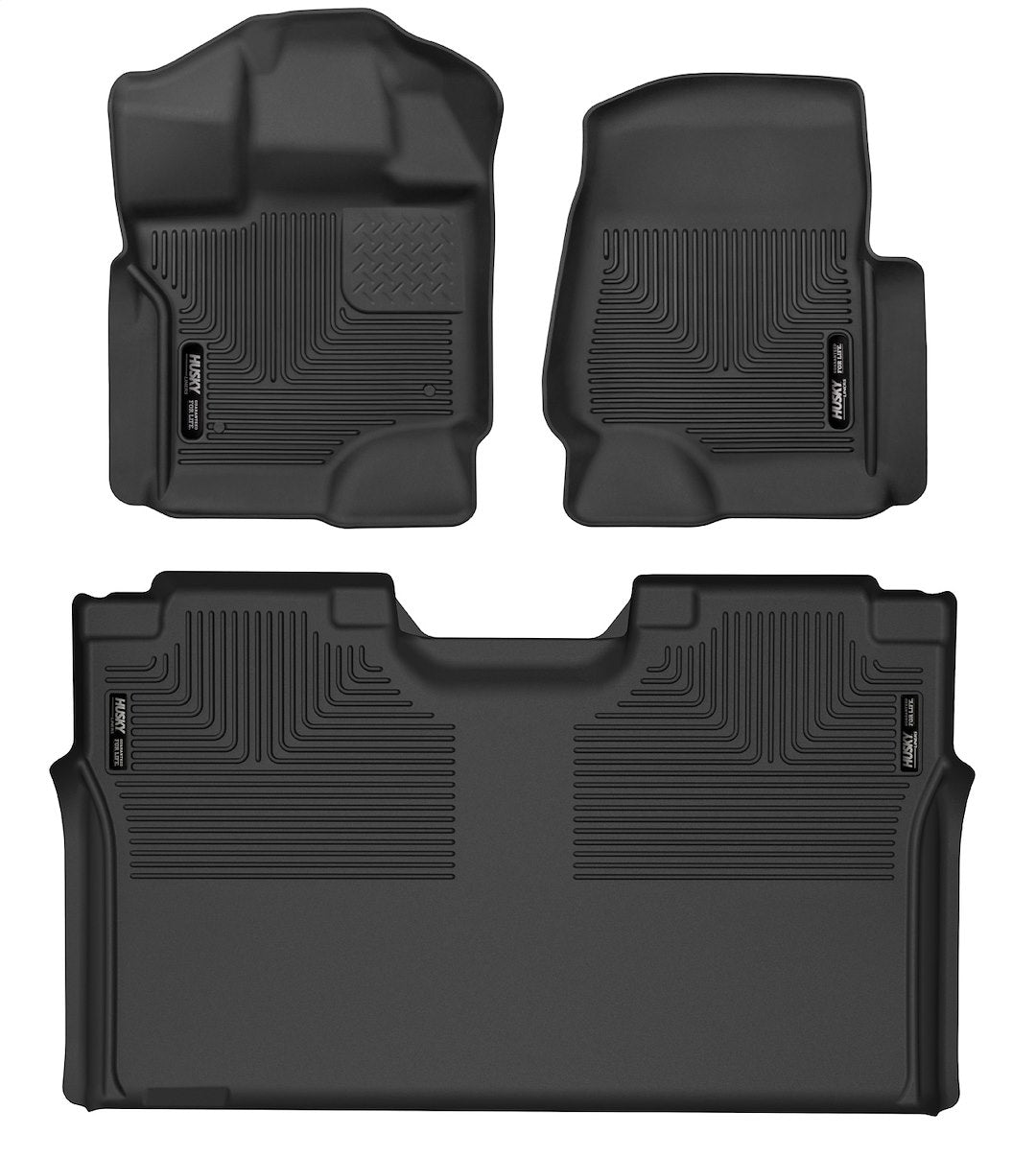 Product of Husky Liner X-act Contour™ 53498 Black Thermoplastic Elastomer (TPE) Floor Liner 