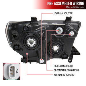 Spec-D Tuning 2lhp-Tun07jm-G3-Go Headlight Assembly||2lhp-Tun07jm-G3-Go_6.Jpg||91||sdtptun7jg3go||1502141