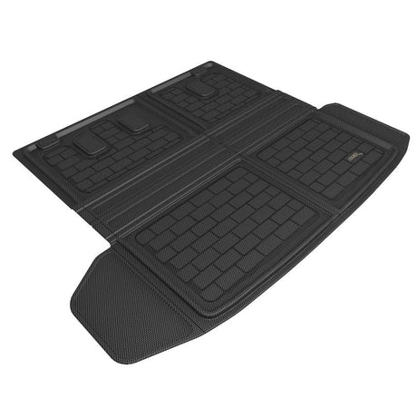 Product of 3D Mats M1HD1351309 Black Thermoplastic Rubber Of Carbon Fiber Texture To Back Of 2nd and 3rd Seat Cargo Area Liner 