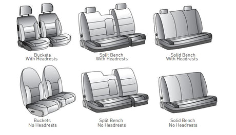 Product of Coverking CSC2MO07CH8513 Custom Mossy Oak Shadow Grass Blades/ Black Sides Neosupreme Seat Cover 