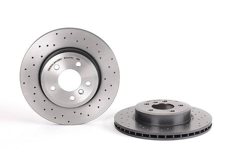 Product of Brembo 0995811XC02 Xtra Vented Cross Drilled 1 Piece Brake Rotor 
