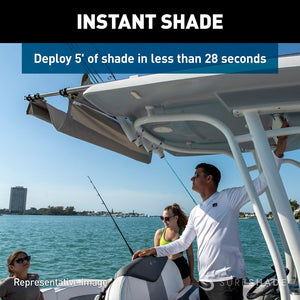 Taylor Made 2021026259 Boat T-Top Shade Extension||2021026257_3.Jpg||88||t4v2021026259||916013