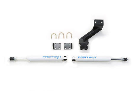 Product of Fabtech Motorsports FTS23060 Dual Twin Tube Steering Stabilizer 
