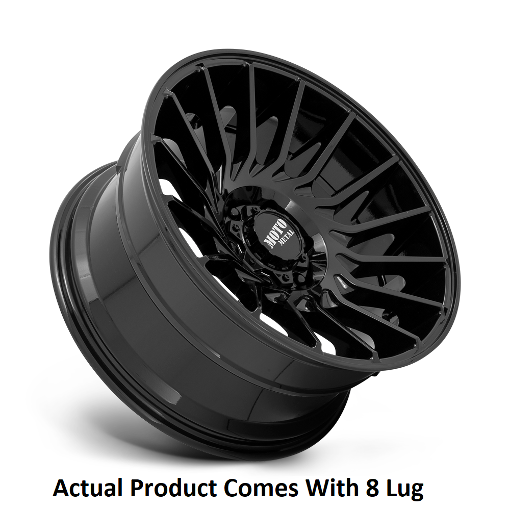 Product of Moto Metal Wheels 22x12 Black Wheel - 8x6.50 Bolt Pattern 