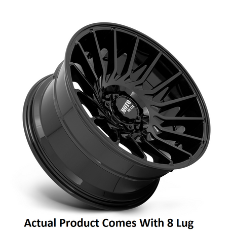 Product of Moto Metal Wheels 22x12 Black Wheel - 8x6.50 Bolt Pattern 