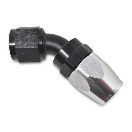 Product of Russell Automotive Full Flow 610093 Crimp-On 3/8 Inch (-6 AN) Black/ Silver 